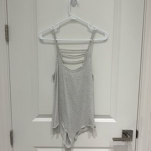 NWT Emma and Sam striped bodysuit